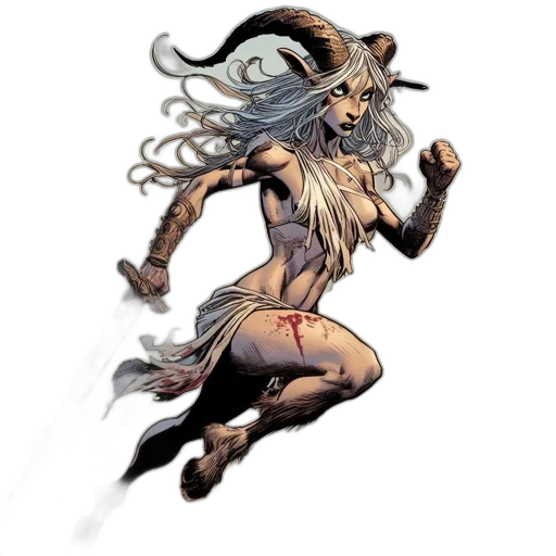 creature, comic book art, concept art, fantasy art, pixel art, mythological, figure, resembling transparent PNG cut-out