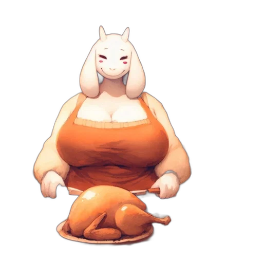 creature, food, animal, dress, concept art, pixel art, 3d render, watercolor transparent PNG cut-out