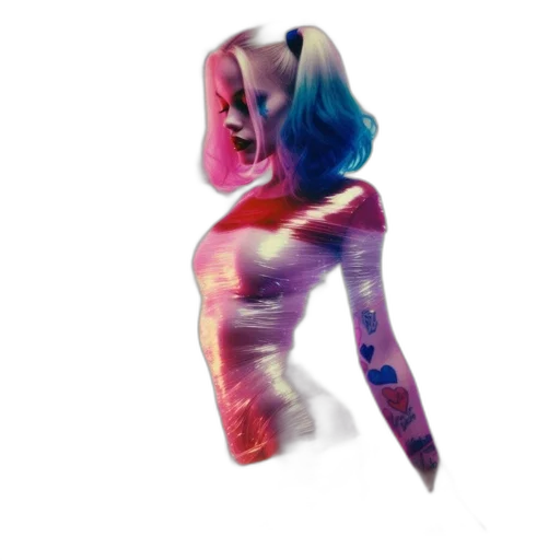 mask, robot, creature, animal, vaporwave, concept art, 3d render, fantasy art transparent PNG cut-out