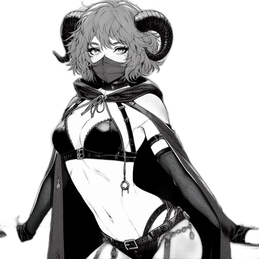 staff, creature, robot, animal, concept art, anime, cyberpunk, fantasy art transparent PNG cut-out