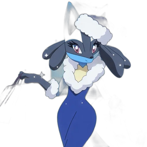 dress, staff, hat, animal, concept art, cartoon, anime, fantasy art transparent PNG cut-out