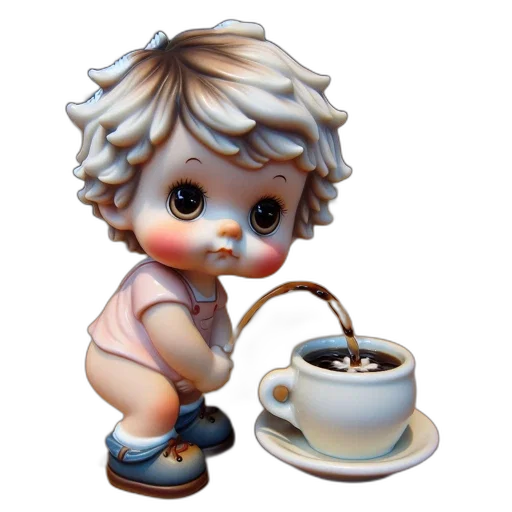 staff, food, photorealistic, 3d render, oil painting, pixel art, small, figurine transparent PNG cut-out