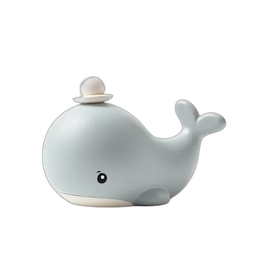 animal, hat, 3d render, concept art, photorealistic, underwater, white, gray transparent PNG cut-out