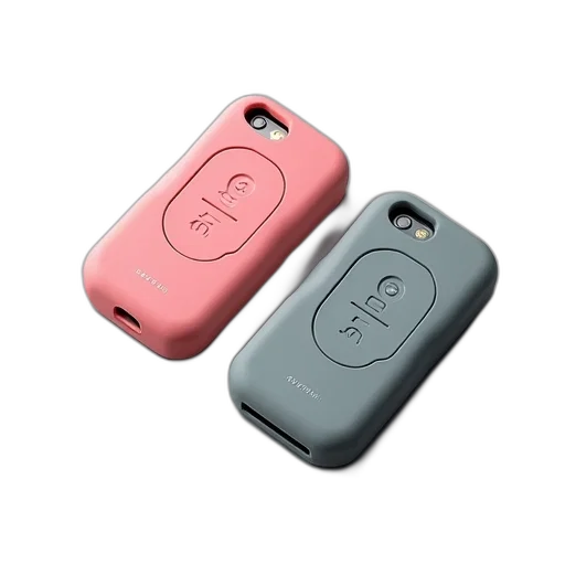 3d render, pastel, silicone, key transparent PNG cut-out