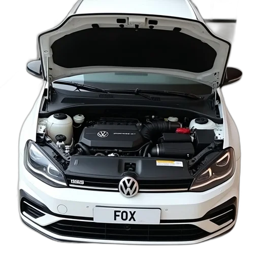 car, second, image, shows, same, white, volkswagen, hood transparent PNG cut-out