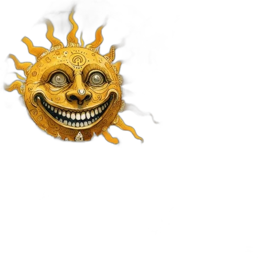 mask, jewelry, creature, crown, 3d render, concept art, photorealistic, fantasy art transparent PNG cut-out