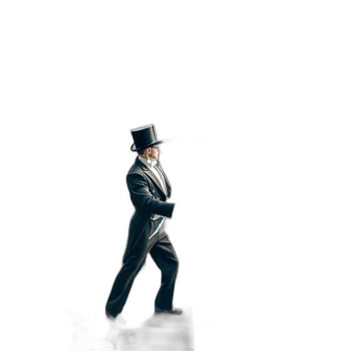 hat, staff, robot, umbrella transparent PNG cut-out