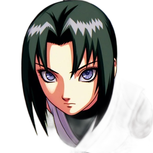 face, mask, staff, anime, photorealistic, pixel art, concept art, monochrome transparent PNG cut-out