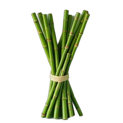food, staff, weapon, green, bundle, bamboo, sticks, tied transparent PNG cut-out