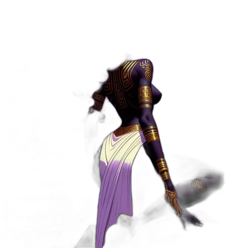 staff, dress, sword, weapon, concept art, fantasy art, 3d render, pixel art transparent PNG cut-out