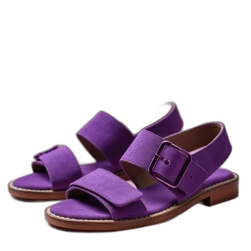 shoes, thelma, sandals, purple transparent PNG cut-out