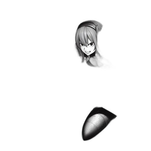 umbrella, hat, hair, face, anime, pixel art, concept art, cartoon transparent PNG cut-out