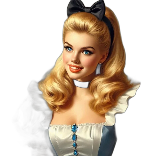 dress, face, staff, jewelry, photorealistic, cartoon, comic book art, oil painting transparent PNG cut-out