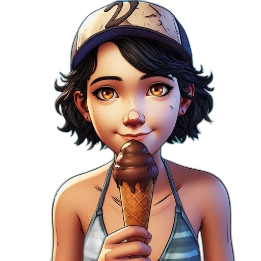 staff, food, weapon, face, concept art, pixel art, fantasy art, cartoon transparent PNG cut-out