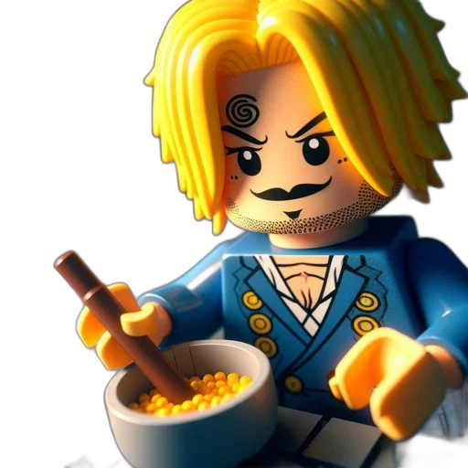 food, staff, weapon, 3d render, concept art, pixel art, cartoon, lego transparent PNG cut-out