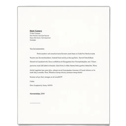 letter, authorization, template, docu transparent PNG cut-out