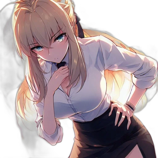 staff, dress, dragon, weapon, anime, cartoon, pixel art, concept art transparent PNG cut-out