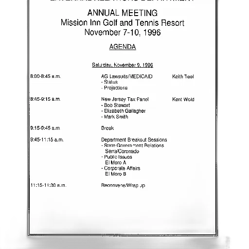 black, white, document, titled, annual, meeting, list, events transparent PNG cut-out