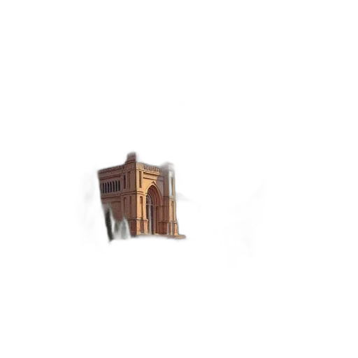 building, furniture, robot, crown transparent PNG cut-out