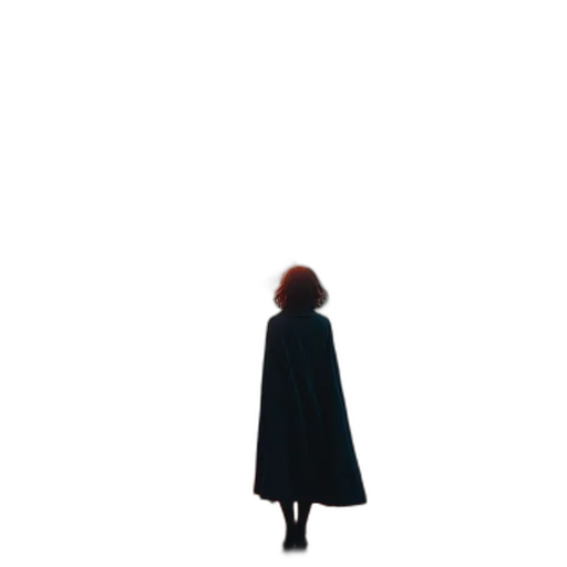 dress, jacket, umbrella, hat, concept art, pixel art, comic book art, 3d render transparent PNG cut-out