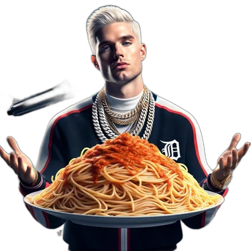 food, animal, jacket, face, photorealistic, concept art, 3d render, cartoon transparent PNG cut-out