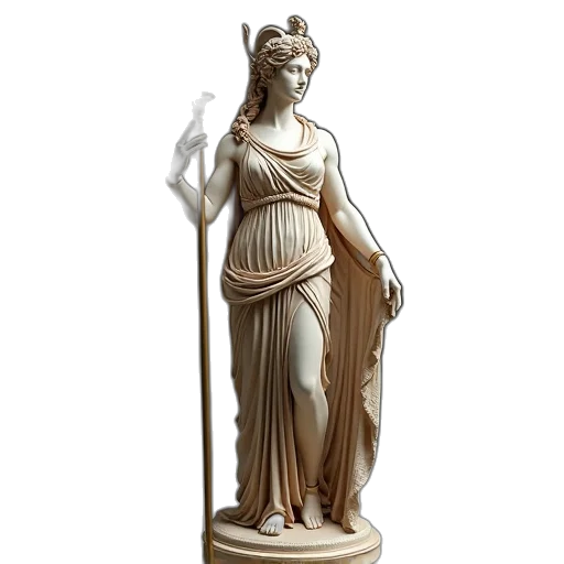 dress, staff, 3d render, concept art transparent PNG cut-out