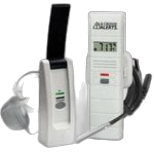staff, digital, thermometer, usb, cable, separate, probe, shown transparent PNG cut-out