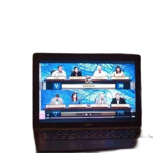 staff, laptop, screen, shows, game, university, challenge, warwick transparent PNG cut-out