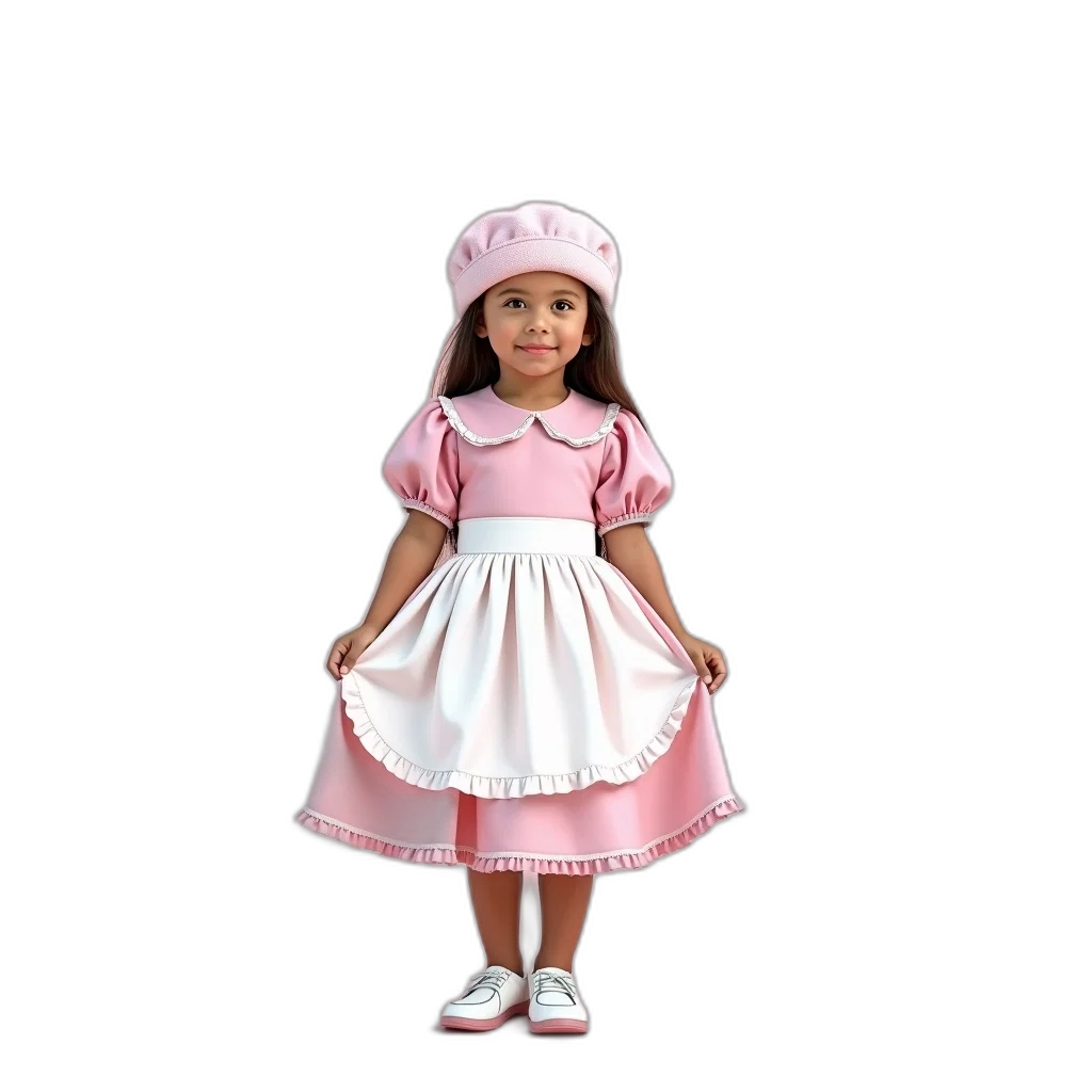 dress, hat, 3d render, photorealistic, concept art, fashion, technology, brochure transparent PNG cut-out