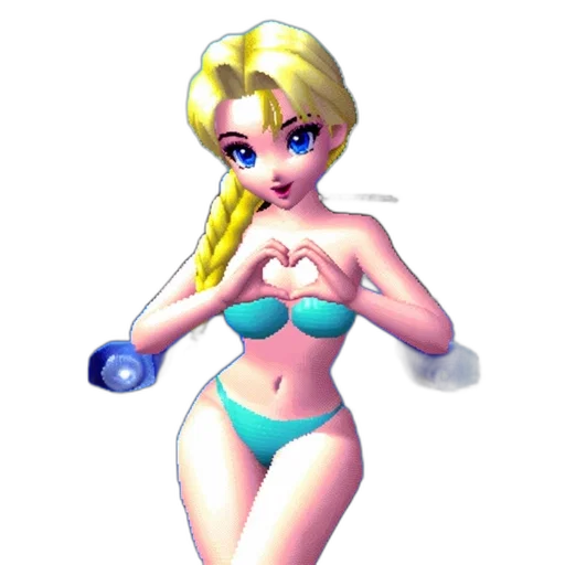 jewelry, dress, pixel art, 3d render, vaporwave, concept art, underwater, pastel transparent PNG cut-out