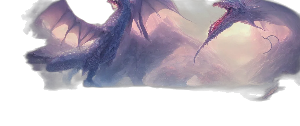 dragon, creature, sword, concept art transparent PNG cut-out