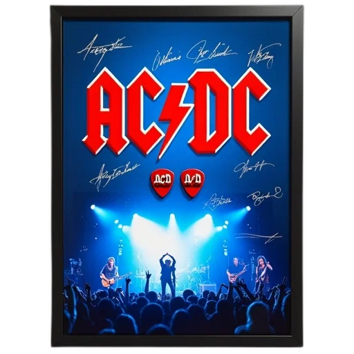 jacket, neon lights, framed, poster, featuring, blue, background, large transparent PNG cut-out