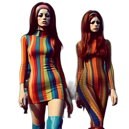 dress, concept art, 3d render, comic book art, fantasy art, colorful, neon, two transparent PNG cut-out
