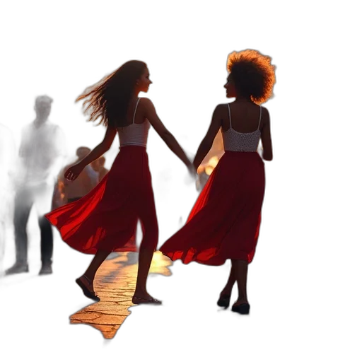 dress, concept art, 3d render, comic book art transparent PNG cut-out
