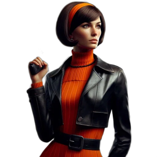 jacket, staff, concept art, 3d render, comic book art, photorealistic, red, neon transparent PNG cut-out