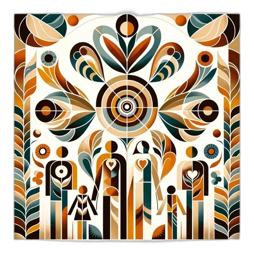 concept art, fantasy art, outer space, forest, earth tones, colorful, monochrome, golden transparent PNG cut-out