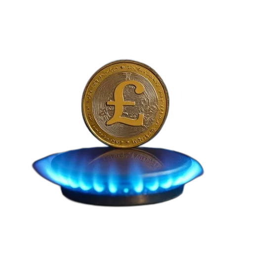 coin, sitting, top, gas, stove transparent PNG cut-out
