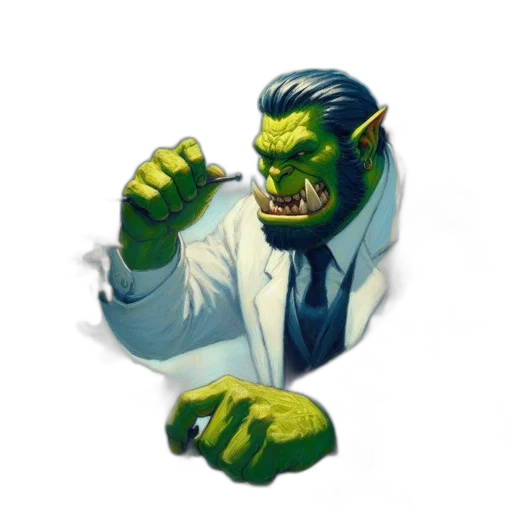 staff, mask, face, concept art, comic book art, pixel art, fantasy art, green transparent PNG cut-out
