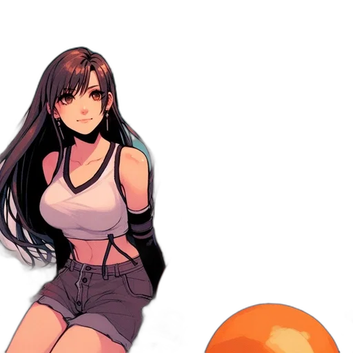 dress, weapon, umbrella, anime, concept art, pixel art, comic book art, monochrome transparent PNG cut-out