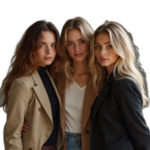 jacket, staff, earth tones, golden transparent PNG cut-out