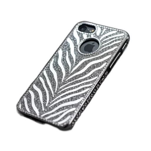 jewelry, monochrome, silver, zebra transparent PNG cut-out