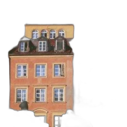 building, furniture, umbrella, staff, 3d render, concept art, photorealistic, watercolor transparent PNG cut-out