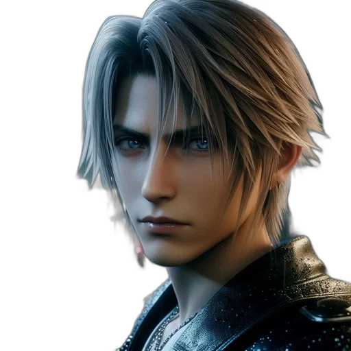 face, photorealistic, concept art, 3d render, fantasy art, animated, male, character transparent PNG cut-out