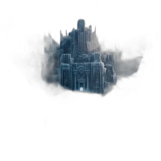 crown, building, dragon, robot, concept art, fantasy art, pixel art, comic book art transparent PNG cut-out