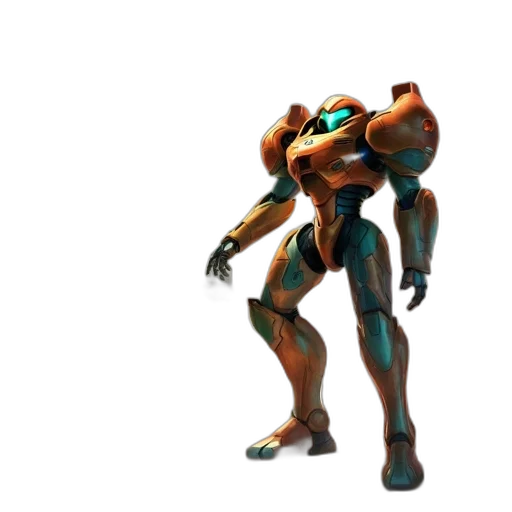robot, weapon, creature, animal, 3d render, concept art, vaporwave, cyberpunk transparent PNG cut-out