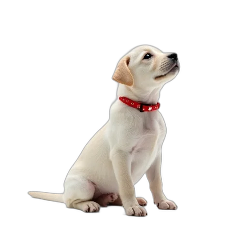 staff, animal, jewelry, 3d render, photorealistic, small, white, puppy transparent PNG cut-out