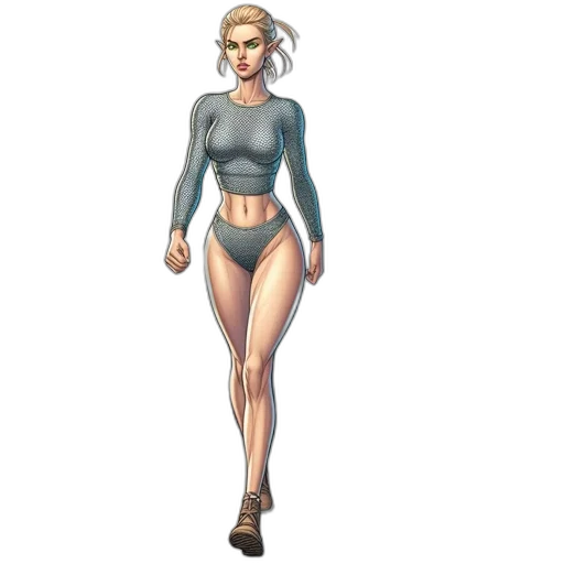 dress, concept art, pixel art, fantasy art, 3d render, pastel, earth tones, blue transparent PNG cut-out