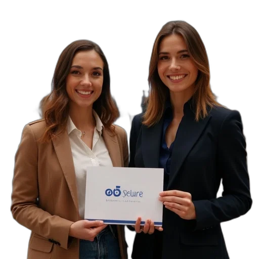 staff, two, female, employees, awarded, ebf, scholarship, business transparent PNG cut-out