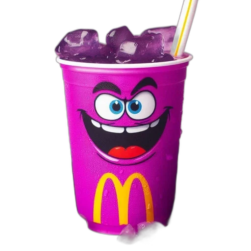 food, robot, creature, animal, 3d render, vaporwave, photorealistic, concept art transparent PNG cut-out