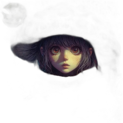 mask, face, creature, hat, photorealistic, concept art, fantasy art, anime transparent PNG cut-out